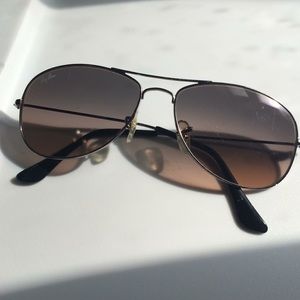 Ray Ban Metal Aviator Cockpit sunglasses
